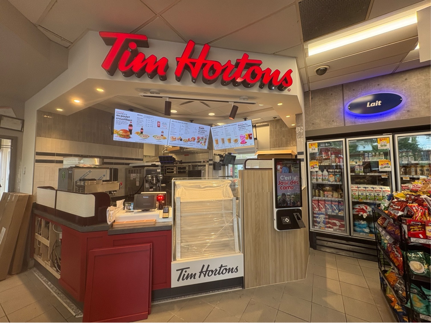 Tim Hortons — installation commerciale